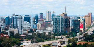Nairobi City Skyline