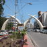 Mombasa County monument tusks