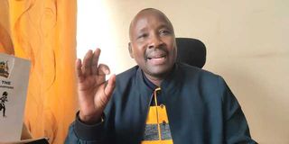 Saimo-Soi Ward Representative Michael Chebon