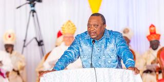 Former President Uhuru Kenyatta