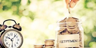 Pension savings