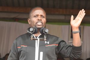 Trans Nzoia County Governor George Natembeya 