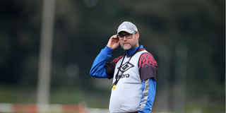 AFC Leopards coach Thomas Trucha