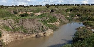 Mining holes