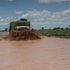 A flooded section of North Horr-Marsabit road 