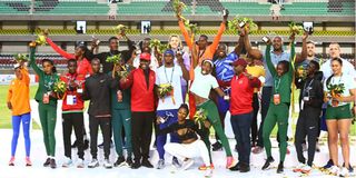 Winners of the 2023 Absa Kip Keino Classic