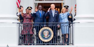 William Ruto and Joe Biden