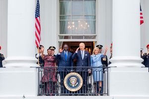  William Ruto and Joe Biden