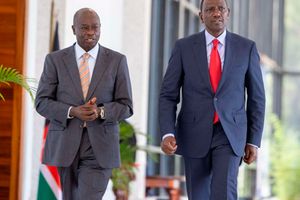 William Ruto and Rigathi Gachagua