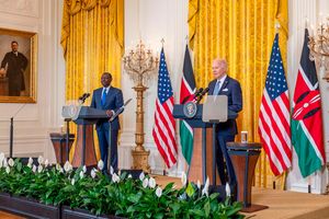William Ruto and Joe Biden
