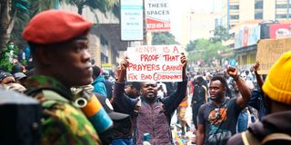 Protesters