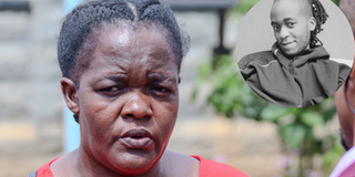 Gillian Munyao, the mother of the late Rex Masai.