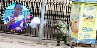 tear gas canister