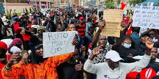 Protesters