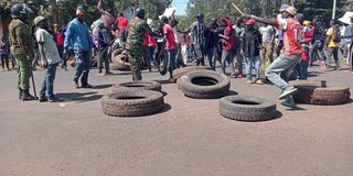 Protesters