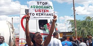 Protesters