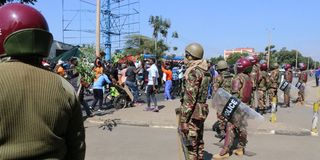 Protesters