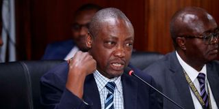 National Land Commission Chairman Gershom Otachi