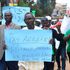 Striking lecturers