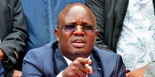 Uasu National Secretary-General Constantine Wasonga