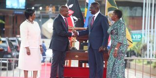 William Ruto and Kithure Kindiki