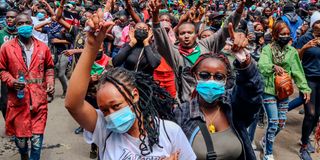 Protesters