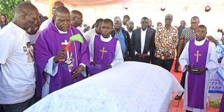 Austin Oduor burial
