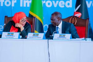 William Ruto and Samia Suluhu
