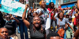 Anti-femicide protest