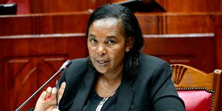 ICT CS Dr Margaret Nyambura Ndung'u