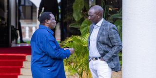 Francis Atwoli and William Ruto