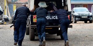 police vehicle