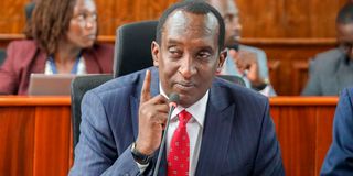 Narok Governor Patrick Ole Ntutu