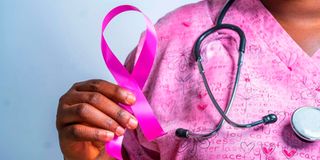 Pink ribbon