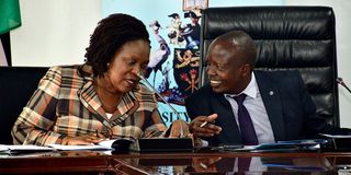 Eve Obara and Julius Melly