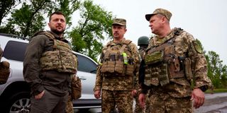 Ukrainian President Volodymyr Zelensky
