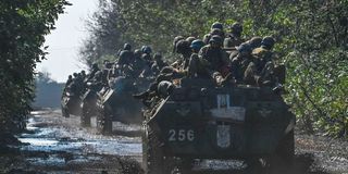 Ukraine soldiers
