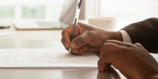 contract signing