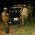 police camped outside the gate of Kirobon Girls High School 