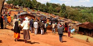 Mau Forest evictees