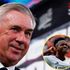 Carlo Ancelotti and Vinicius Jr.