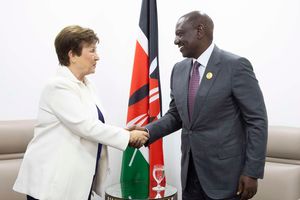 William Ruto and Kristalina Georgieva 