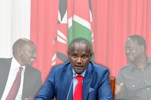 William Ruto and Raila Odinga
