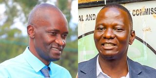 Boniface Ambani and Enos Vincent Mutoka