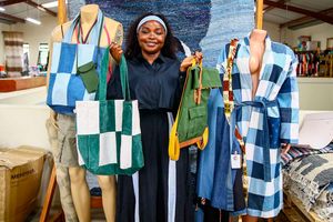 Clothes and bags 