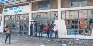 looting