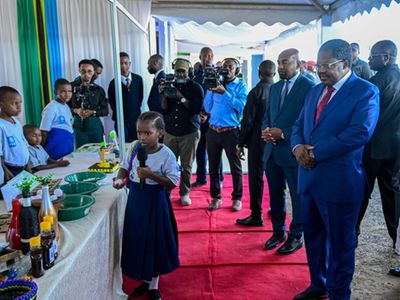 Alichosema Dk Nchimbi akimwakilisha Rais Samia Siku ya Mazingira