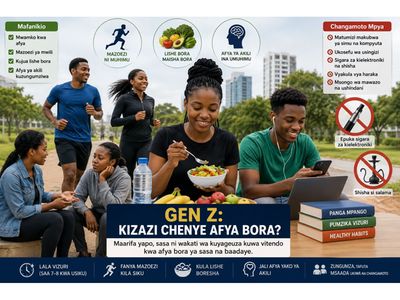 Ukweli kuhusu Gen Z kuwa kizazi chenye afya bora