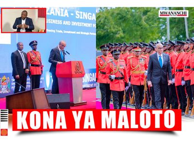 Rais wa Singapore akifika kwao atacheka sana