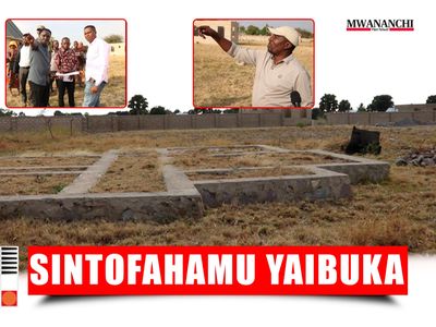 Residents' homes enclosed by wall, public road blocked in Kahama